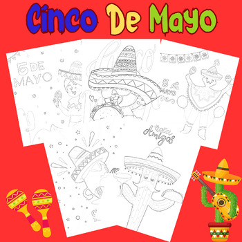 Preschool cinco de mayo coloring pages cinco de mayo activities for preschool