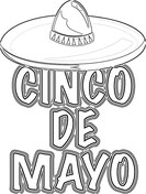 Cinco de mayo coloring pages free coloring pages