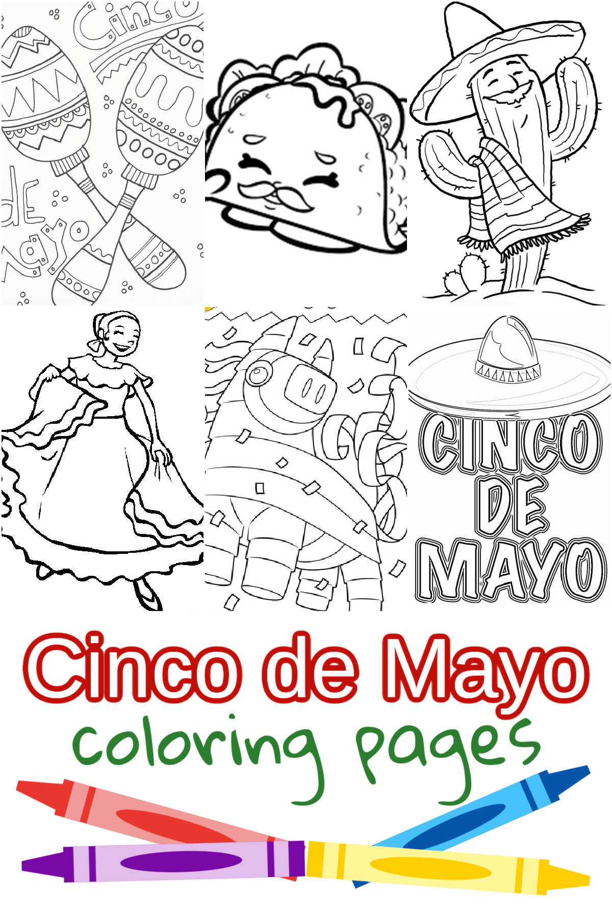 Cinco de mayo coloring pages todays creative ideas