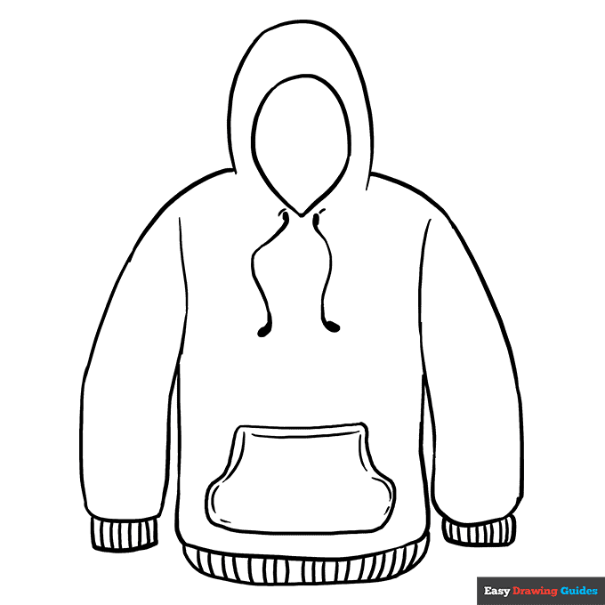 Free printable clothes coloring pages for kids