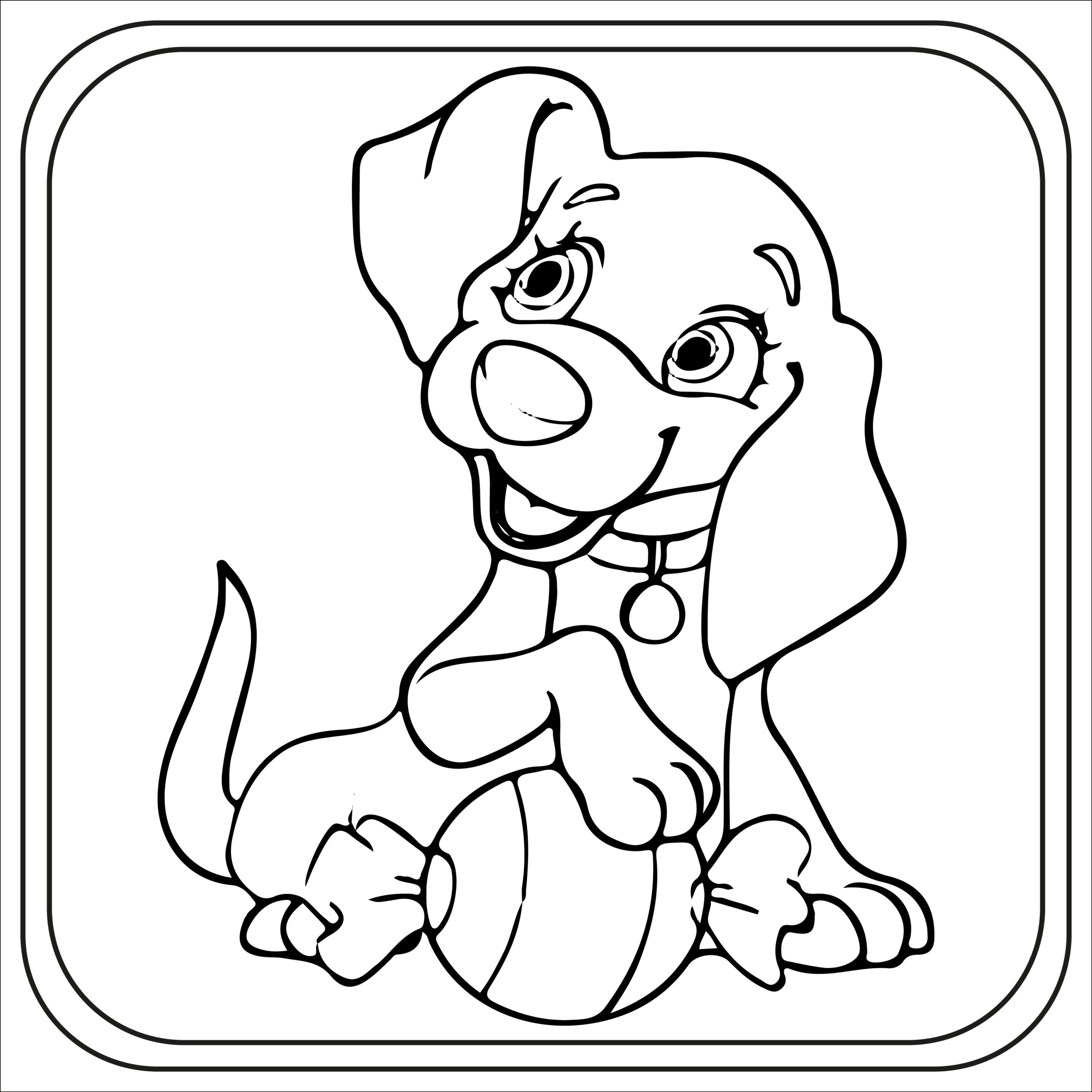 Dog coloring pages preschool kindergarten first grade made by teachers