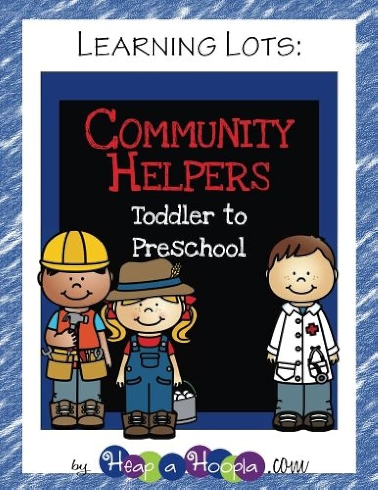 Munity helpers coloring activity book heapahoopla books