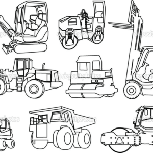 Construction coloring pages printable for free download