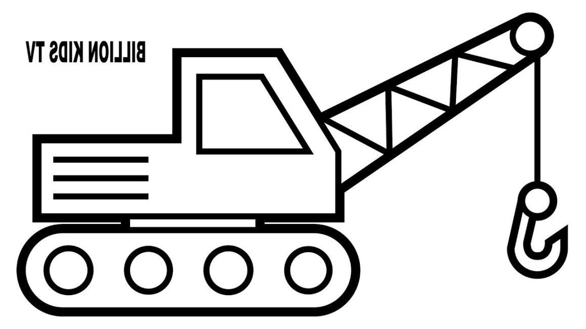 Construction coloring pages construction vehicles coloring pages hk crane truck coloring pages