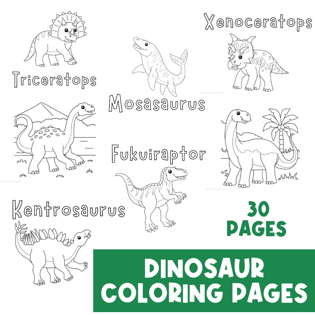 Dinosaur coloring page coloring activities personalized name dinosaur worksheet dinosaurs gifts t