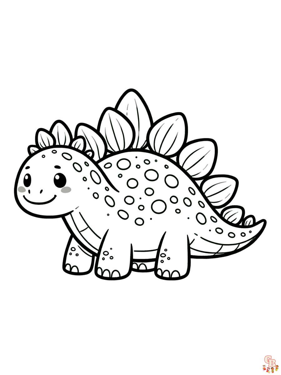 Explore the prehistoric world with free dinosaur coloring pages