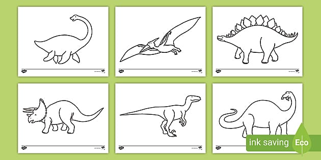 Dinosaur loring pages for kids usa teacher made