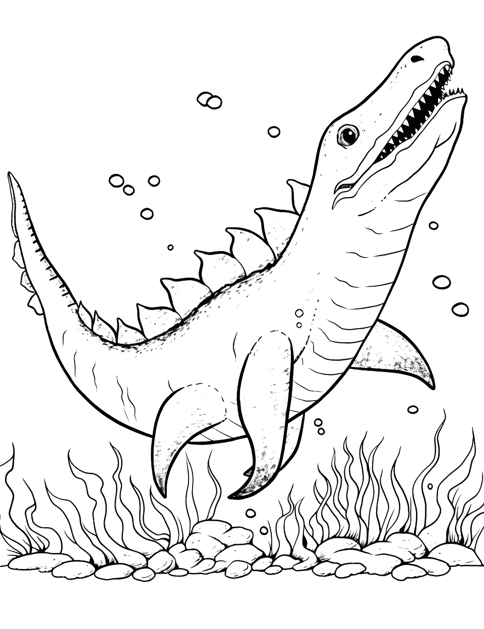 Dinosaur coloring pages free printable sheets