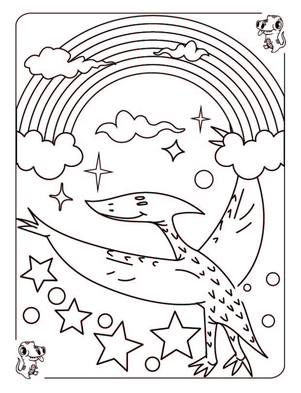 Dinosaur coloring pages for kids made by teachers