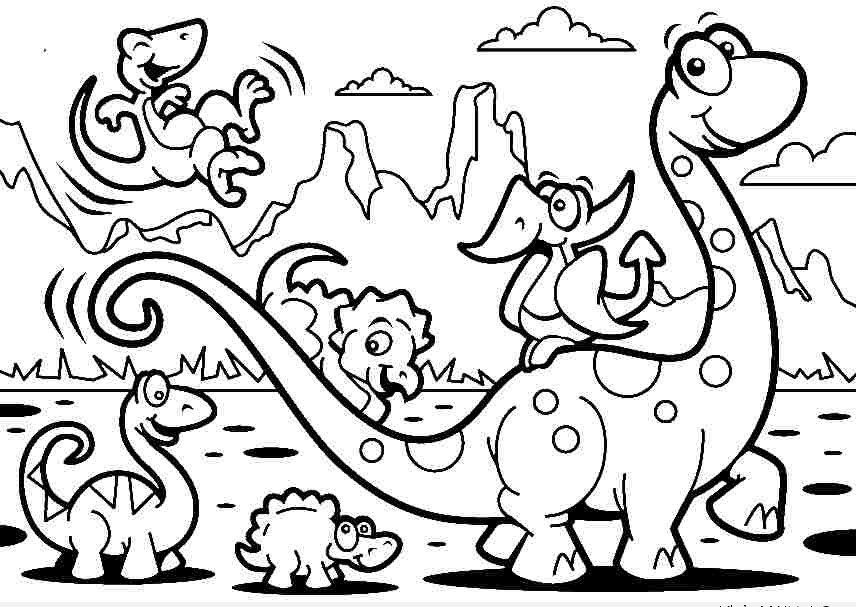 Free printable dinosaur coloring pages and sheets to color a selection of dinosaâ dinosaur coloring pages coloring pages inspirational preschool coloring pages