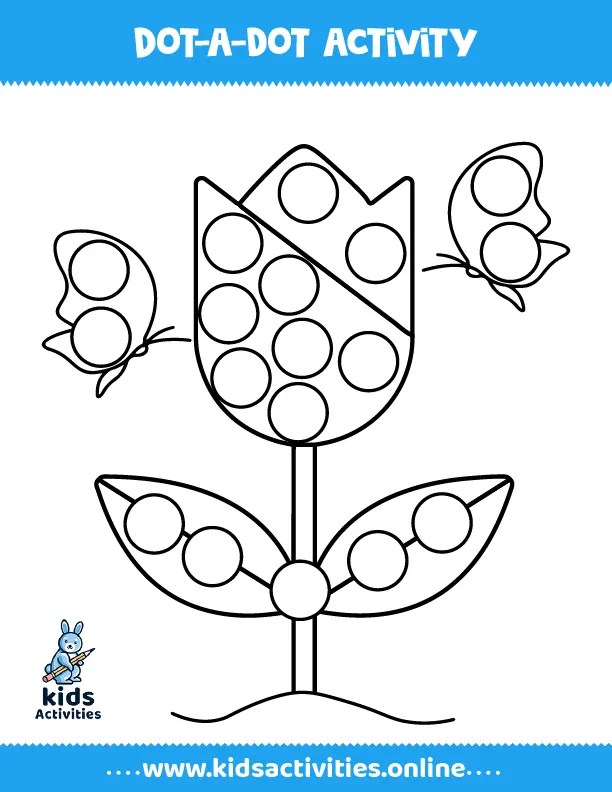 Preschool dot marker coloring pages free printables â kids activities