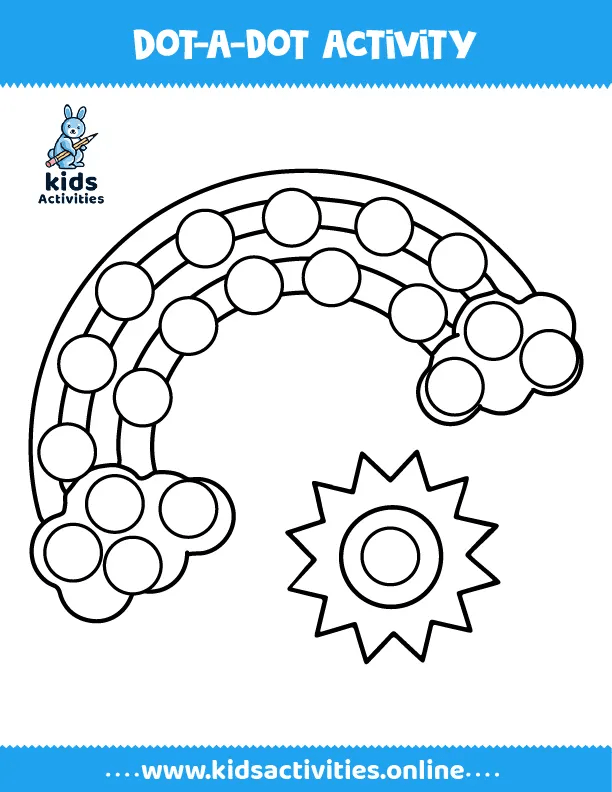 Preschool dot marker coloring pages free printables â kids activities