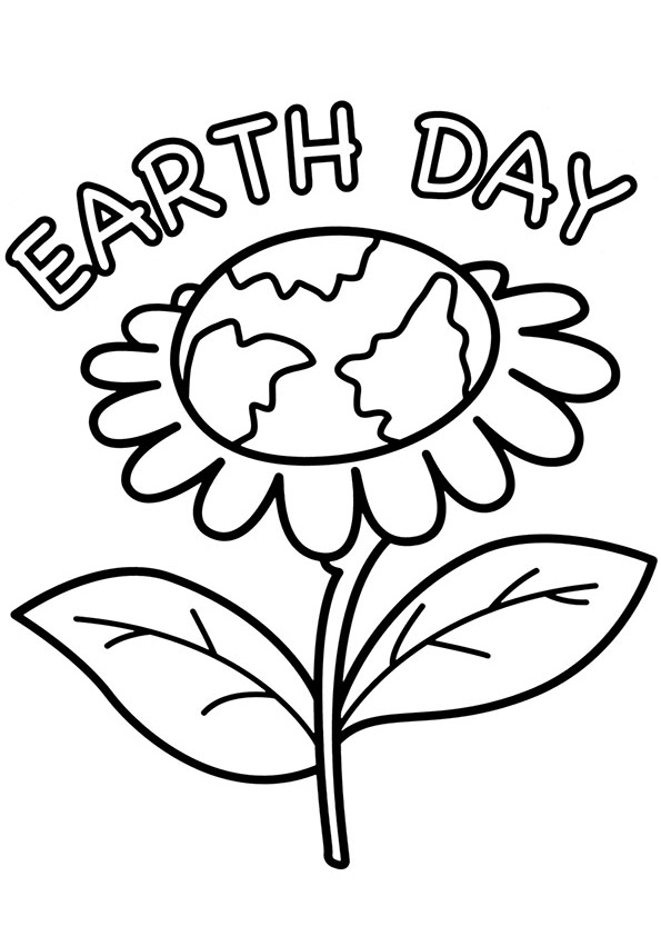 Coloring pages earth day coloring pages for for preschoolers