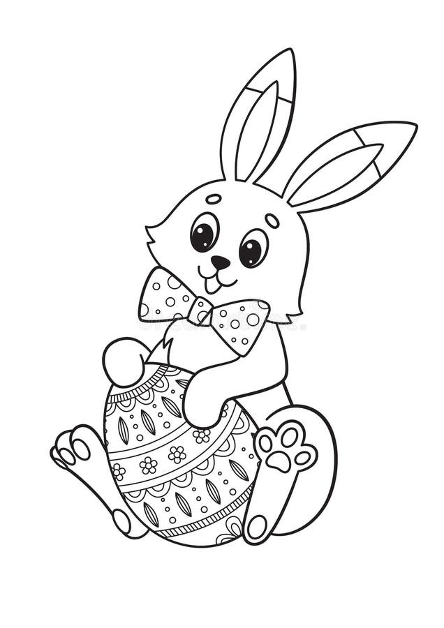 Bunny coloring adult stock illustrations â bunny coloring adult stock illustrations vectors clipart