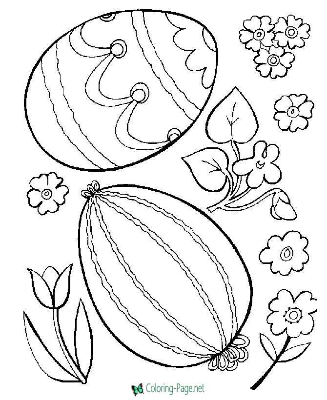 Easter coloring pages