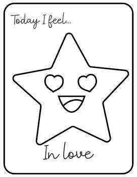 Emotions coloring pages worksheets preschool teaching materials made by teachers