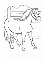 Farm animal coloring pages