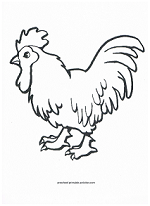 Farm animal coloring pages