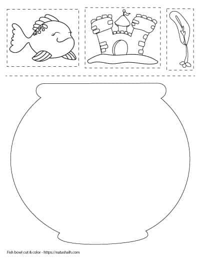 Free printable fish bowl templates fish crafts preschool kids crafts free free printable crafts