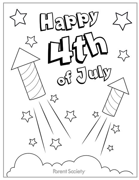 Free printable th of july coloring pages for kids adults kindergarten preschoolers toddlers