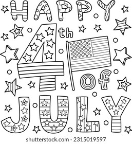 Th july coloring pages images stock photos d objects vectors