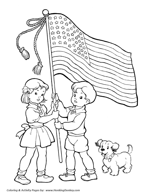 July th coloring pages