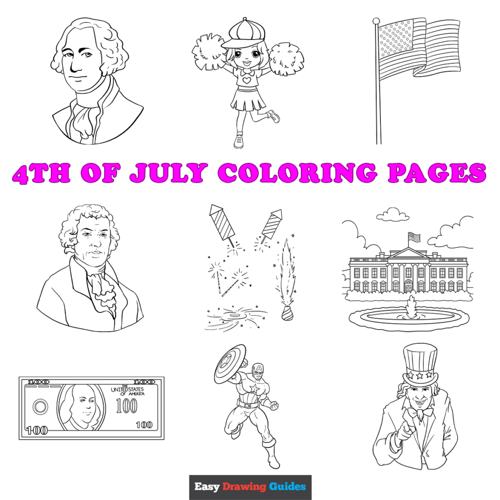 Free printable th of july coloring pages for kids