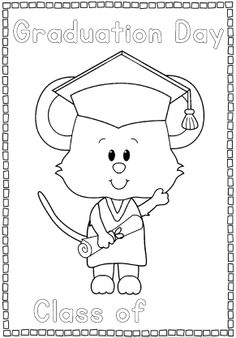 Graduation coloring pages ideas coloring pages graduation preschool graduation