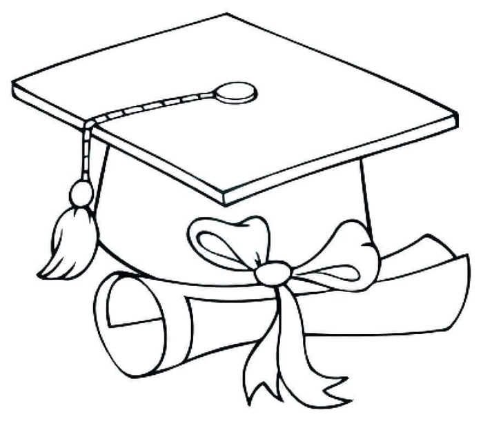 Kindergarten graduation coloring pages pdf