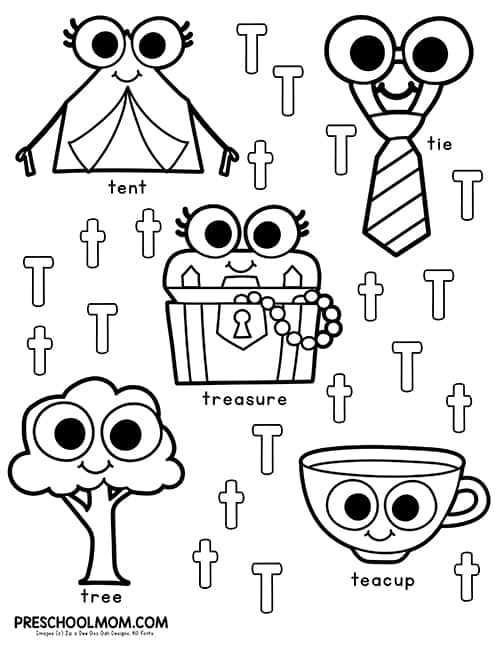 Alphabet coloring pages