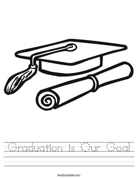 Graduation is our goal worksheet