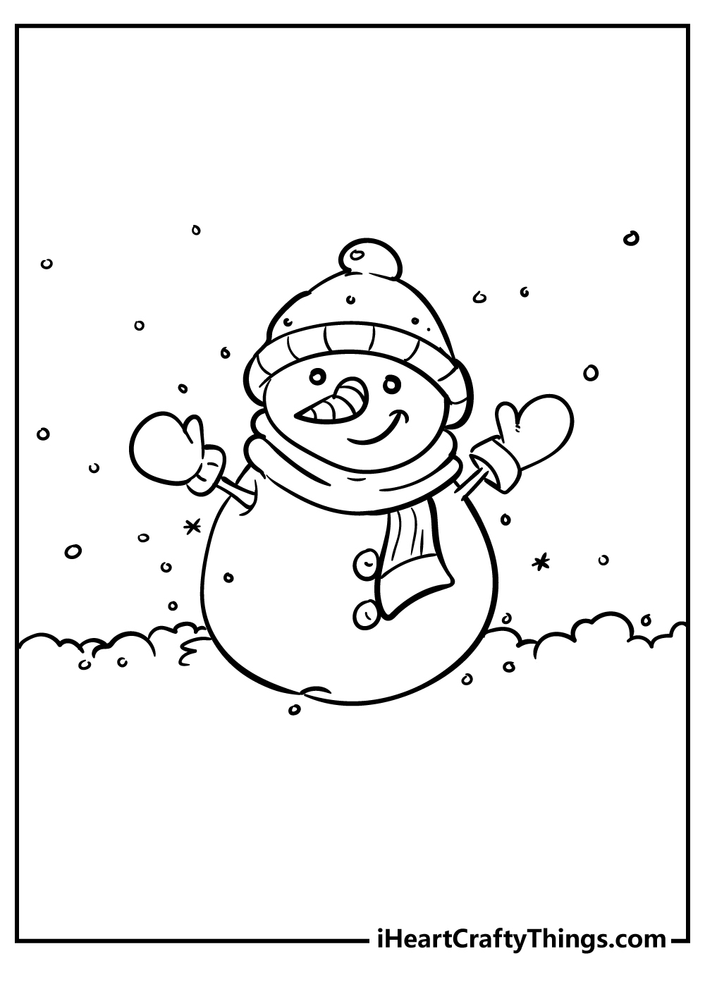 Christmas coloring pages free printables