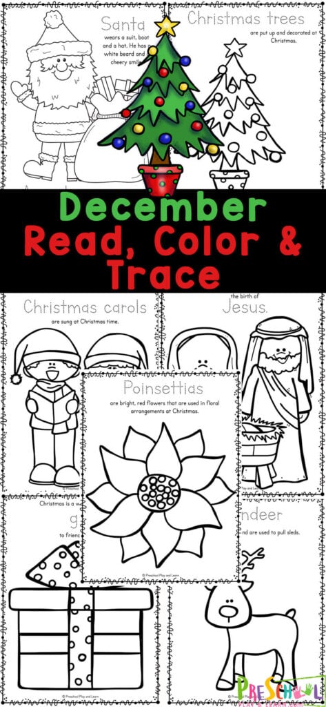 Ð free printable december holiday coloring pages for kids