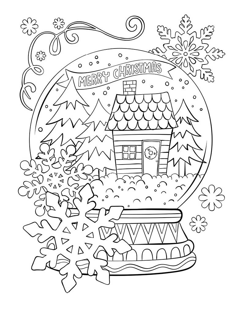 Kids holiday coloring pages â paso robles press