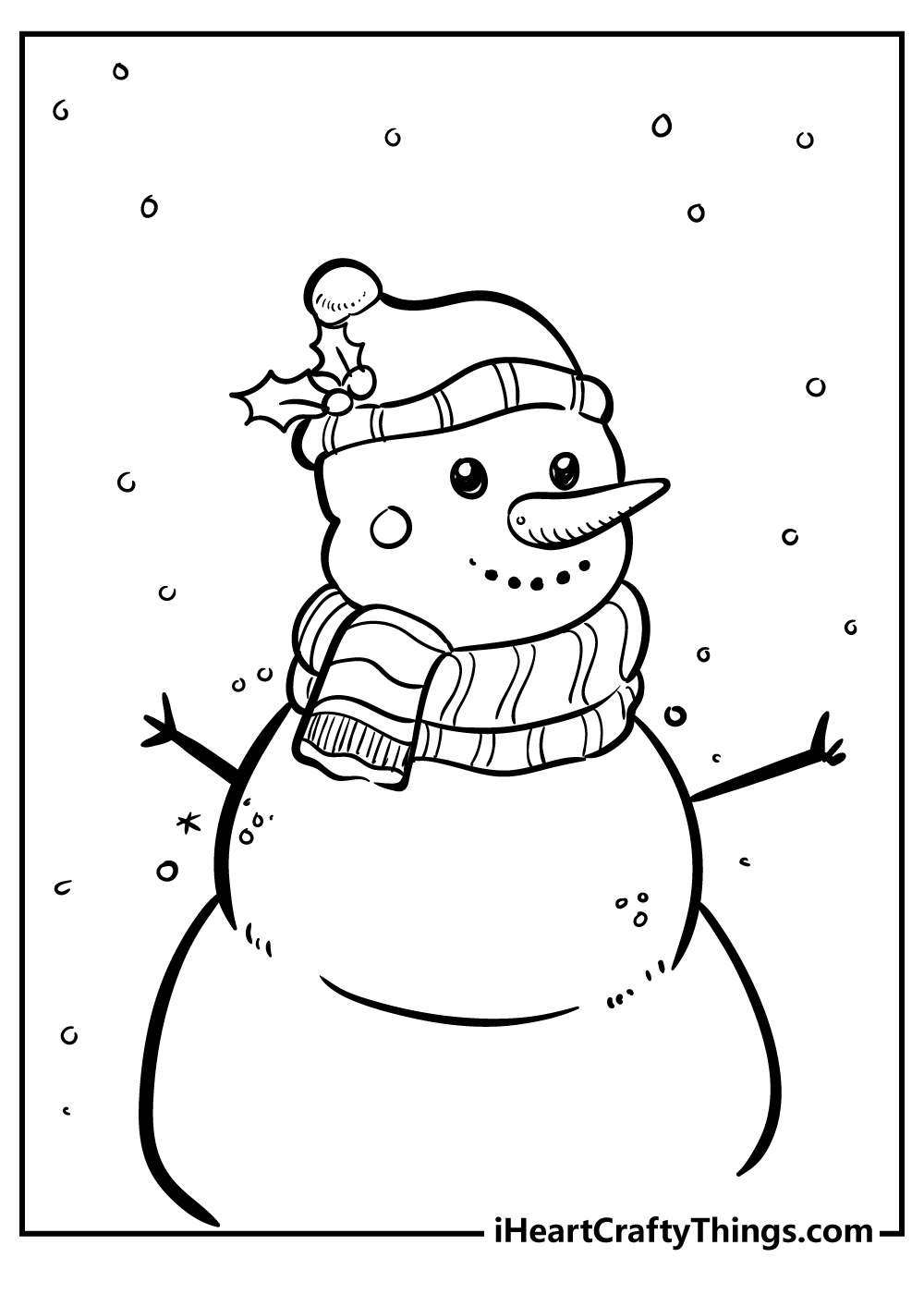 Christmas coloring pages free printables