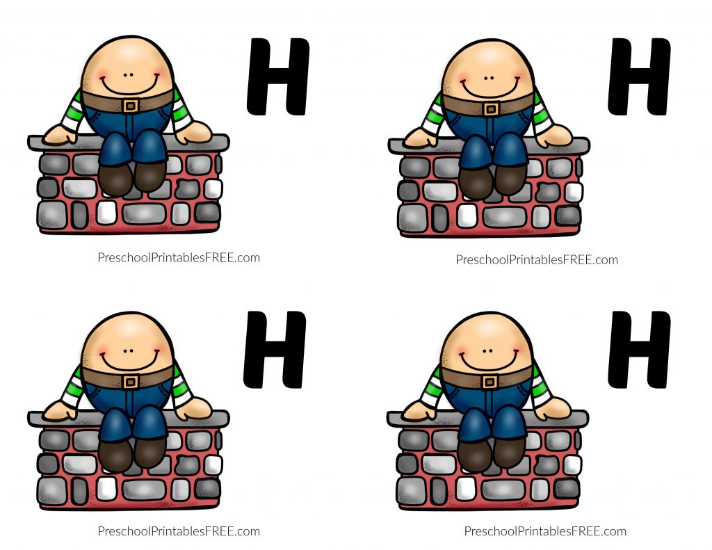 Humpty dumpty printables free â free preschool printables