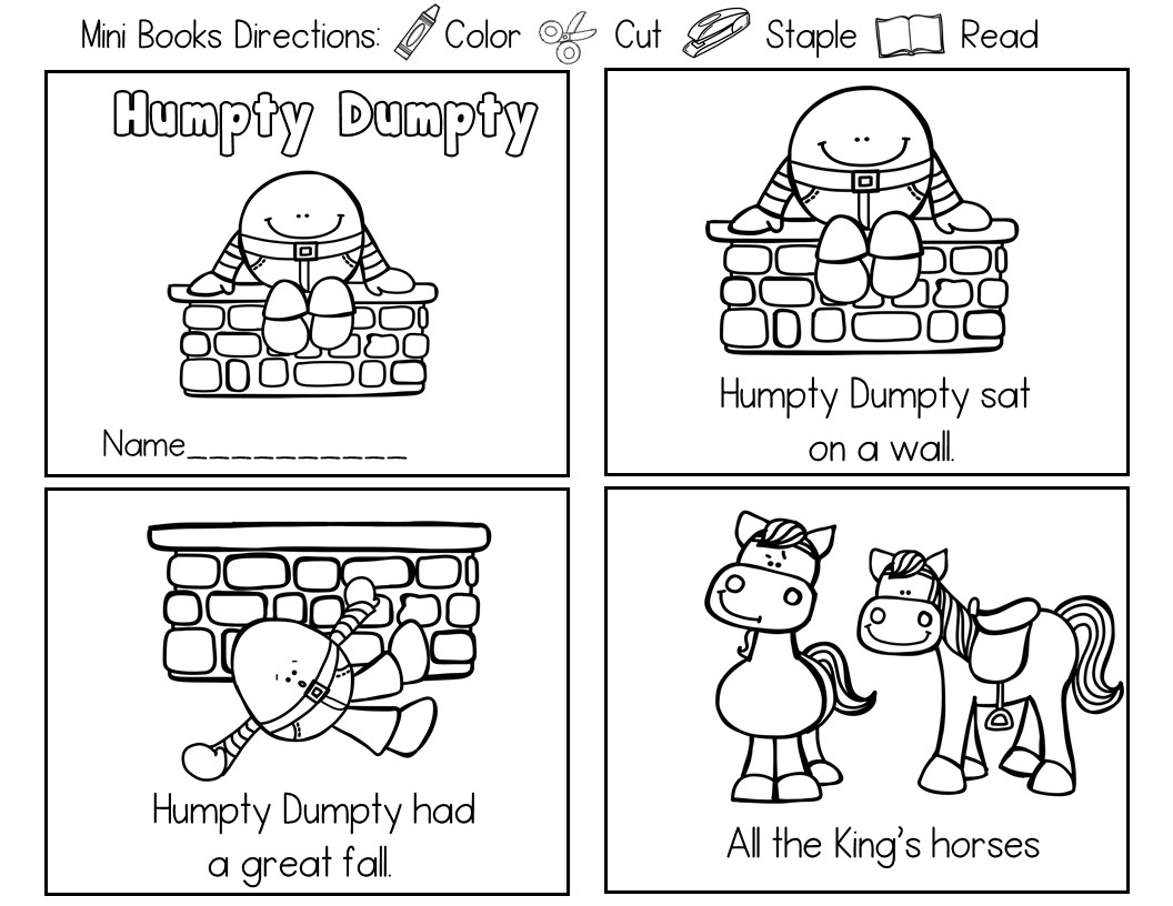 Humpty dumpty sequencing activities made by teachers