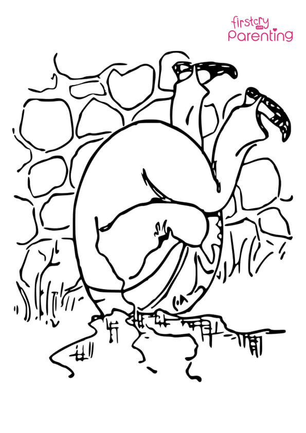 Crack dumpty egg fall humpty coloring page for kids