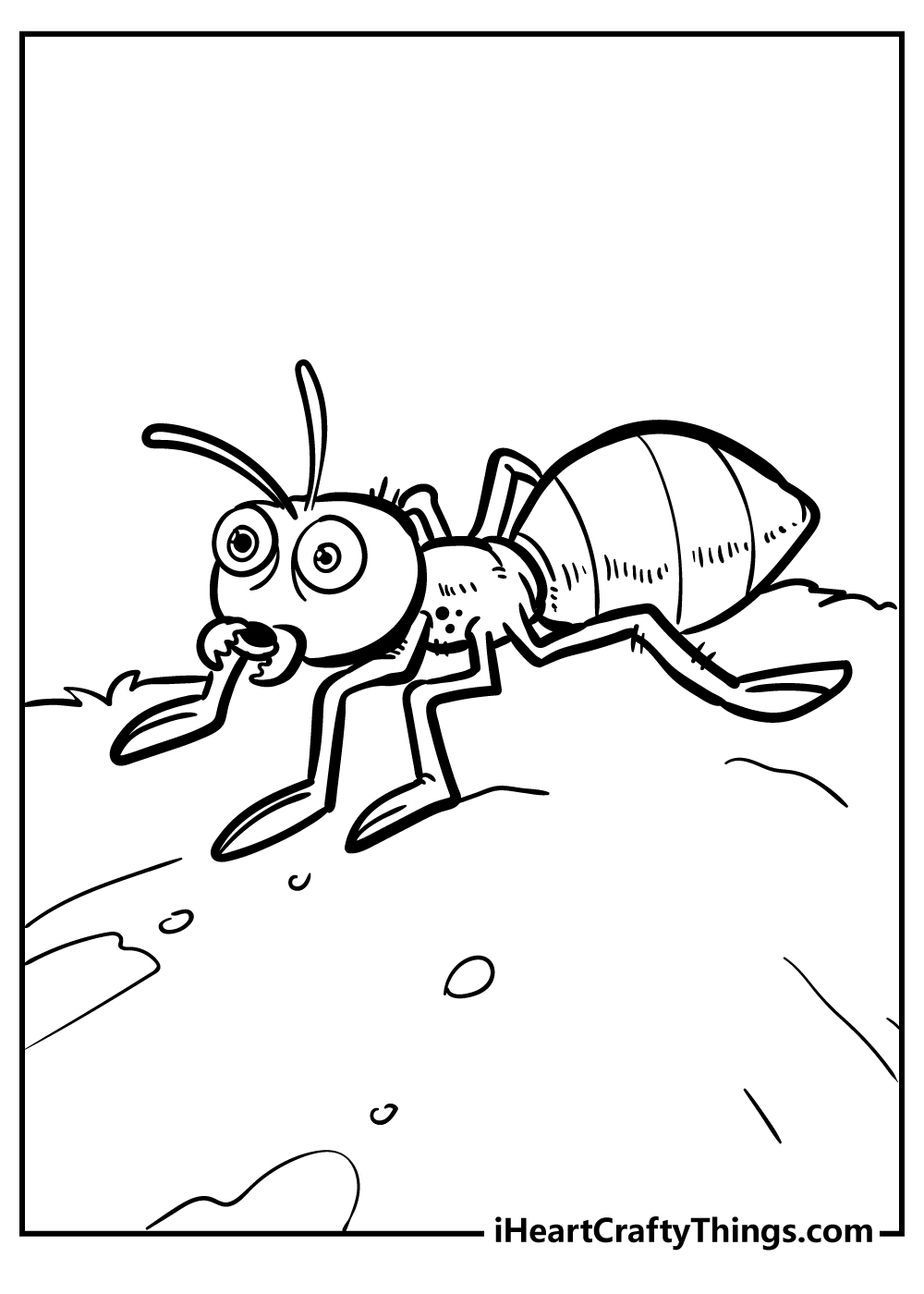 Insect coloring pages free printables