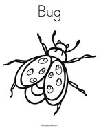 Bug and insect coloring pages