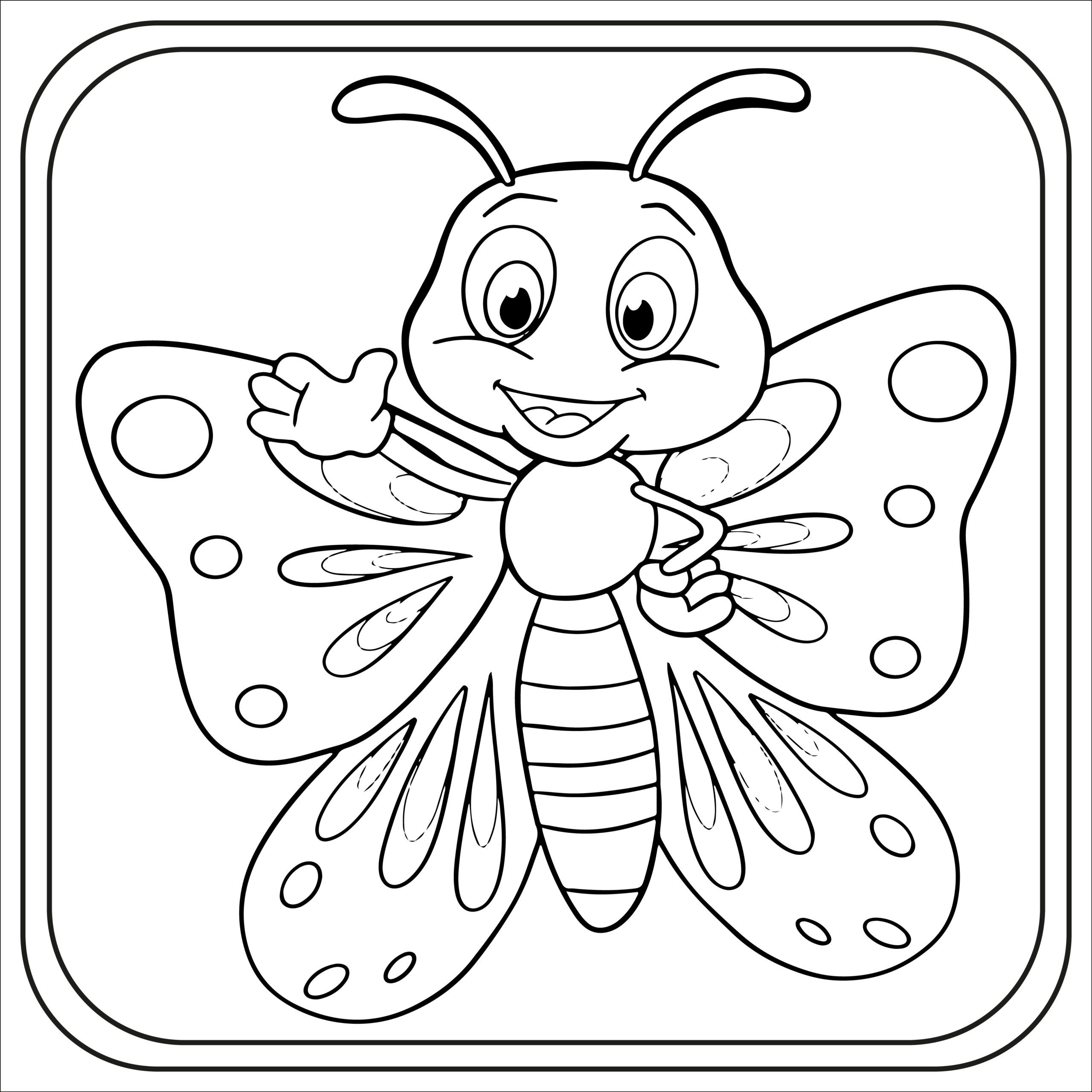 Butterfly coloring pages preschool kindergarten first grade made by teachers