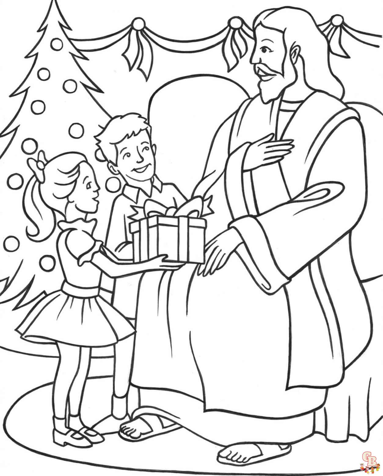 Fun jesus coloring pages for kids