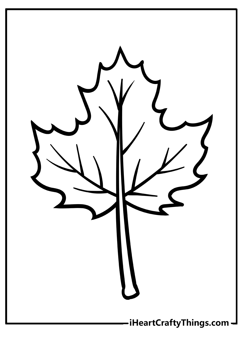 Fall leaves coloring pages free printables