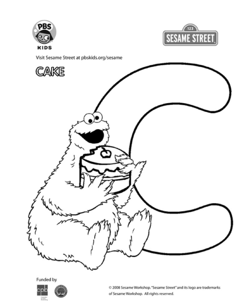 The letter c coloring page kids coloringâ kids for parents