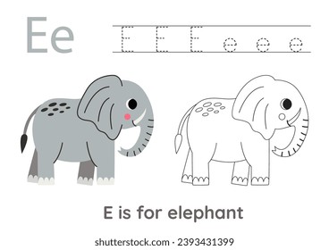 Letter e coloring pages images stock photos d objects vectors