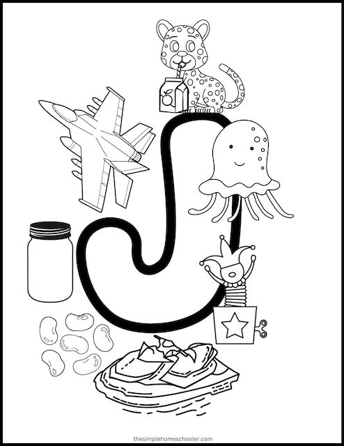 Letter j worksheets fun printable