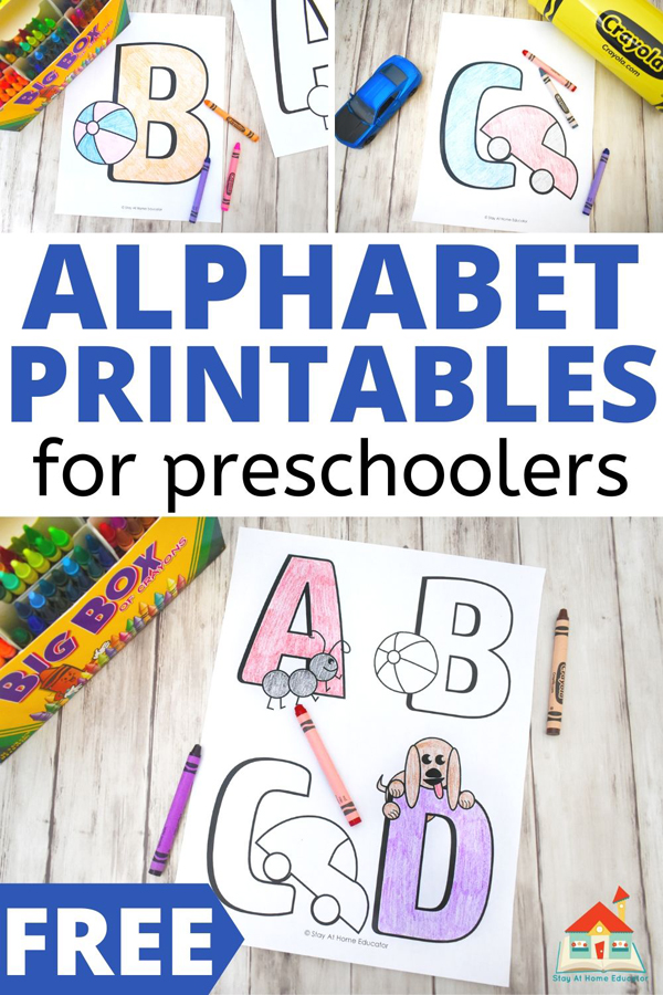 Ways to use free alphabet coloring pages