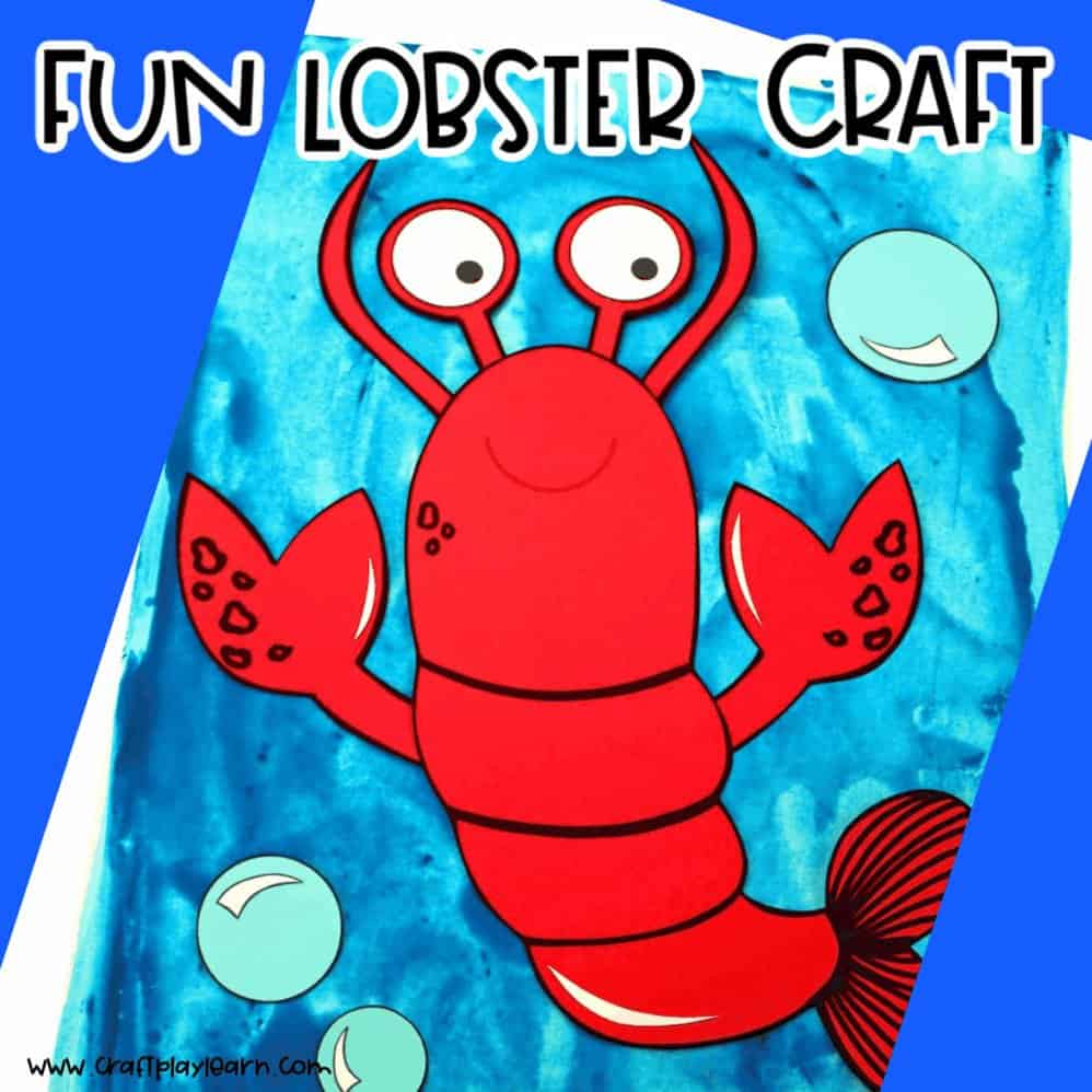 Diy lobster craft kids will love