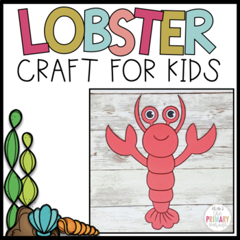 Lobster craft ocean crafts ocean animal crafts sea crafts beach crafts