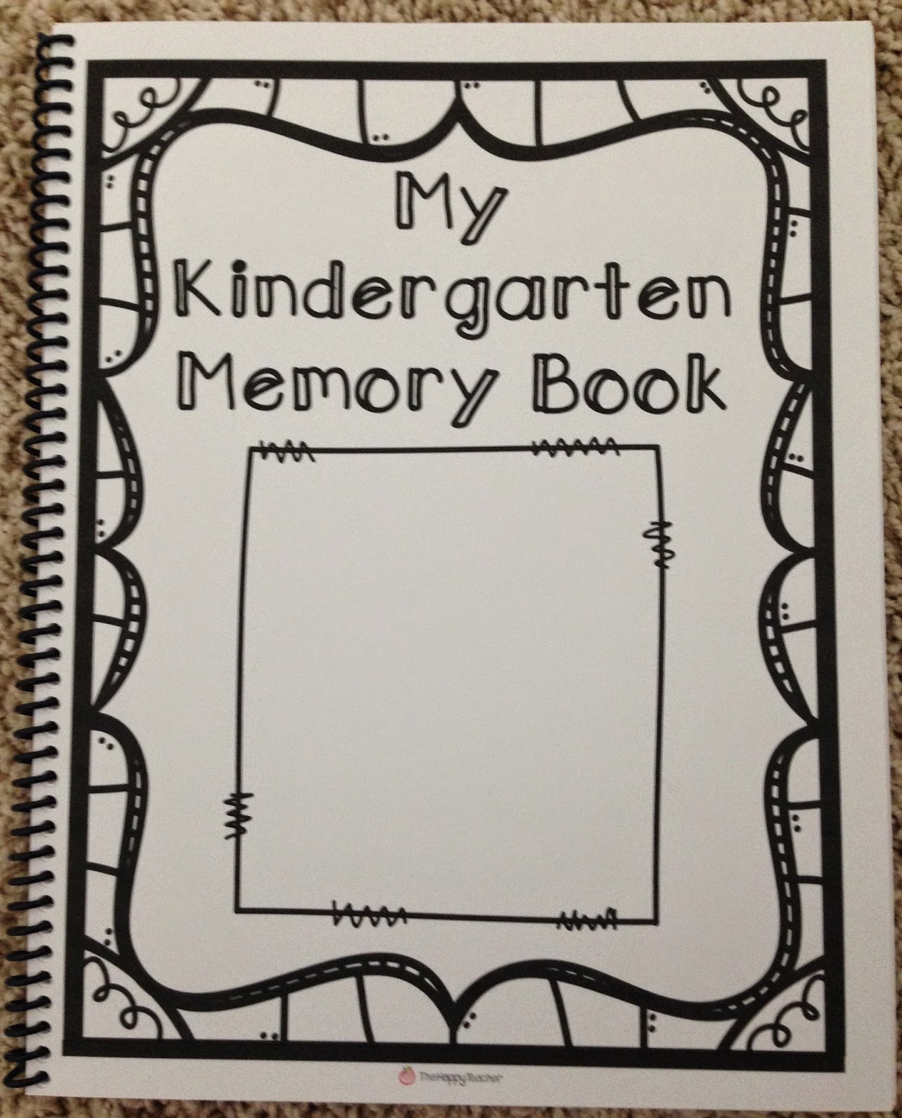 Kindergarten memory book